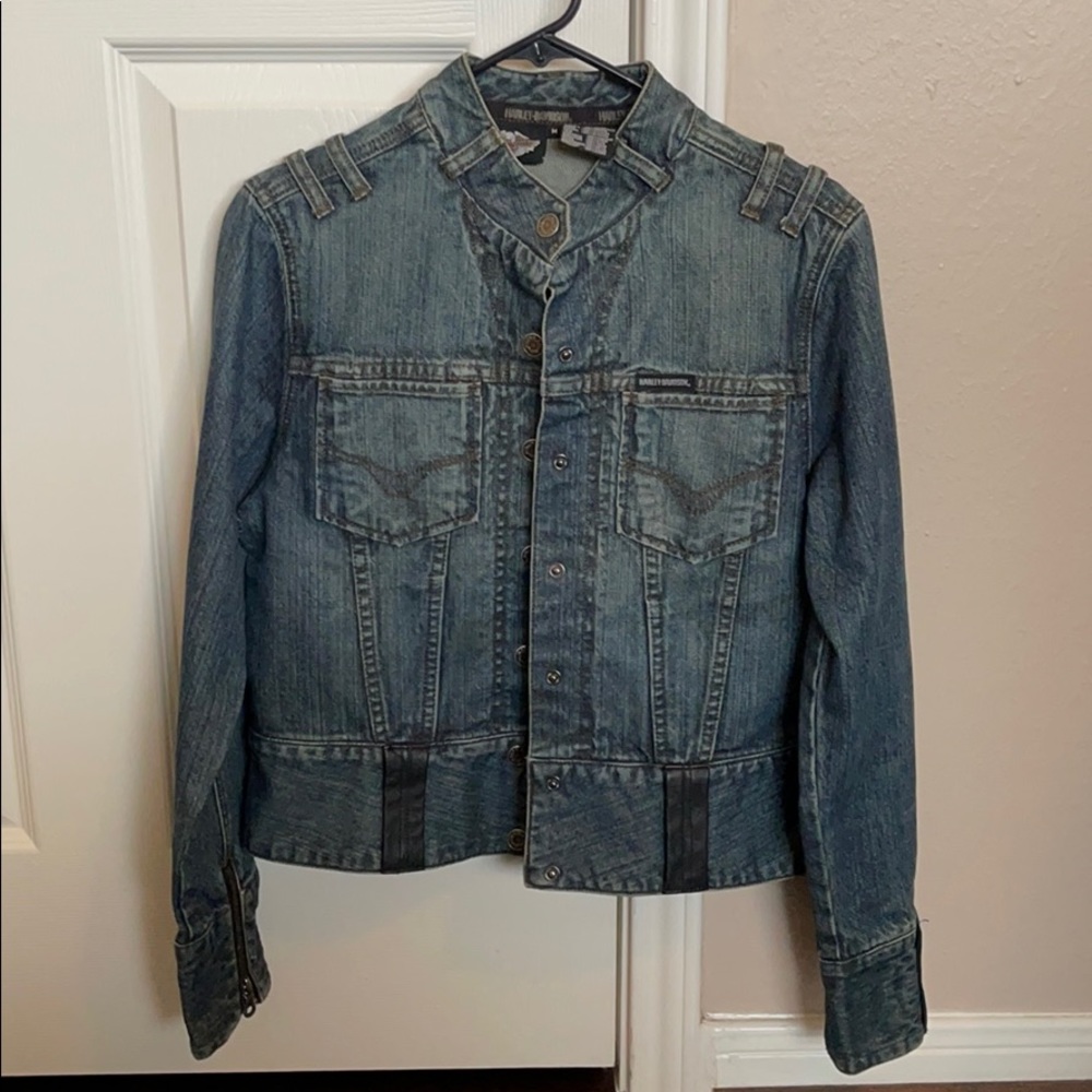 Ladies Harley Davidson Denim Jacket
